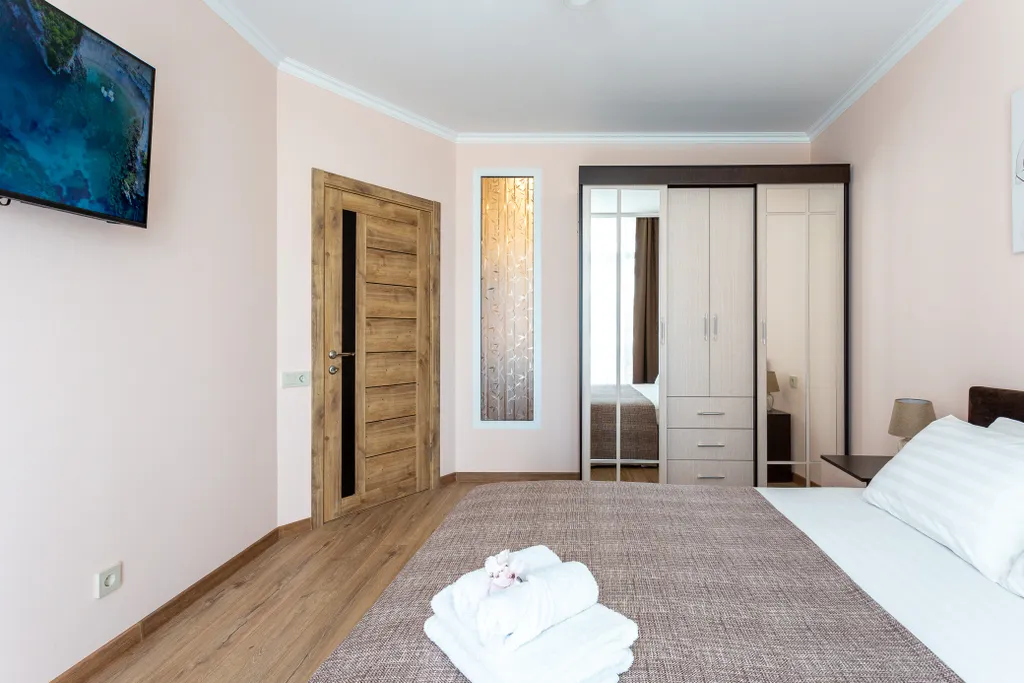 Двухкомнатная квартира с балконом Москва Lamare мкрн. Светлана