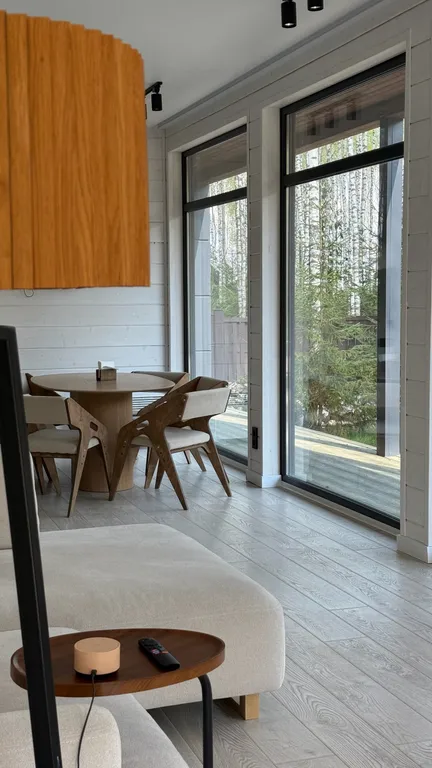 Коттедж Панорамный дом в окружении леса с сауной и чаном — Семеновское