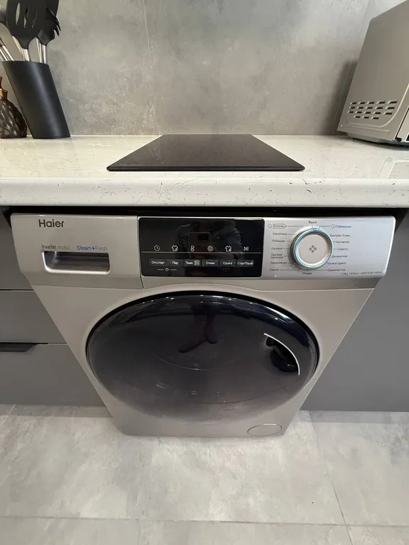 Уютная студия с хорошим наполнением в Курортном городке