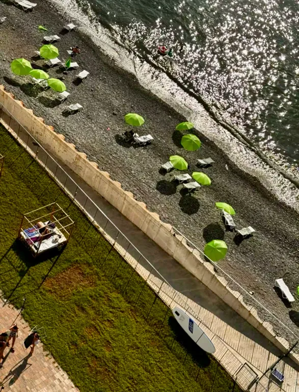 Апартамент Bamboo на первой линии моря