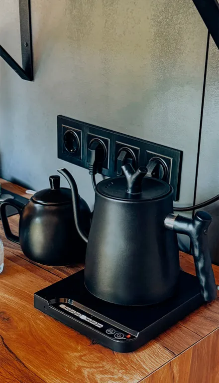 Двухэтажный а-фрейм 2 с панорамным остеклением и террасой