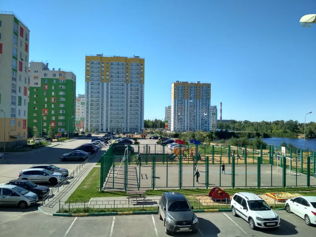 Квартира Квартира Студия с видом на озеро и бесплатной парковкой — Нижний Новгород