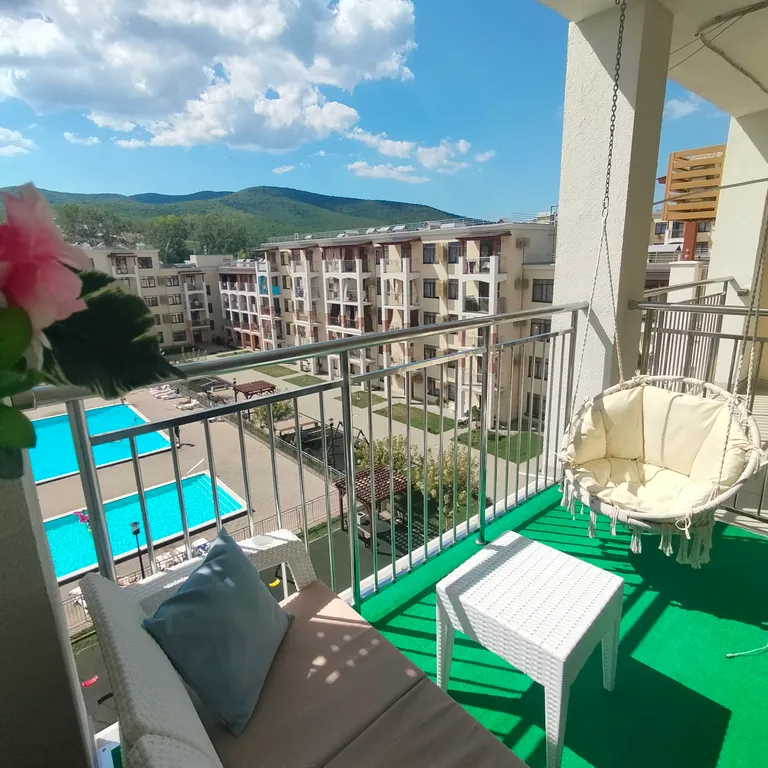 Квартира Шикарные евро3 апартаменты в долине гор у моря с чудо-видом с 2 террас — аренда посуточно в Сукко