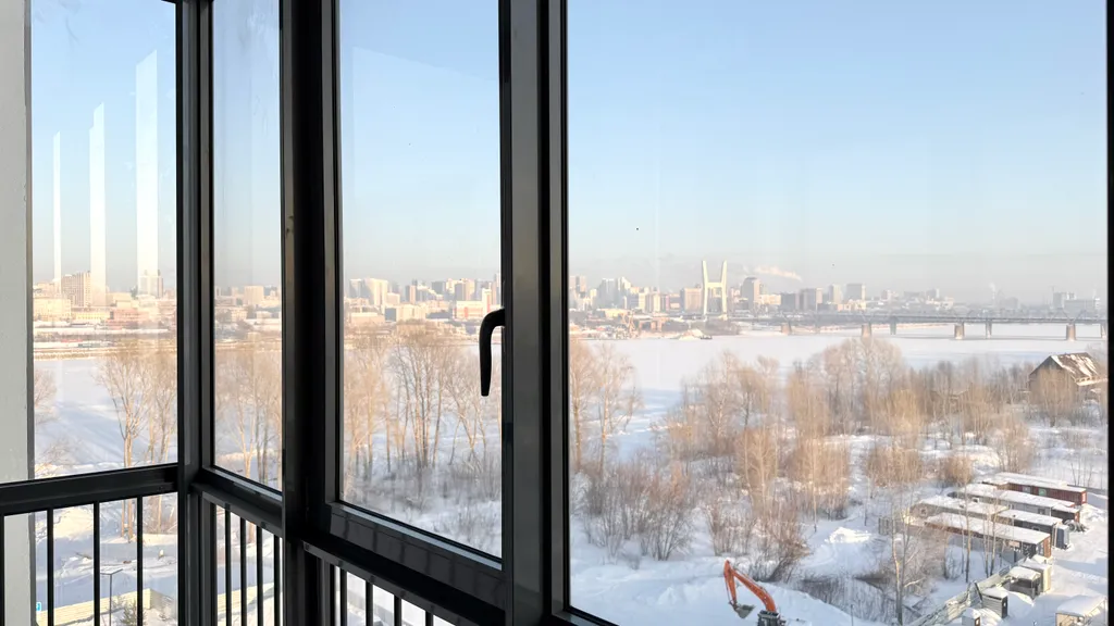 Уютная квартира у Аквапарка с видом на Обь