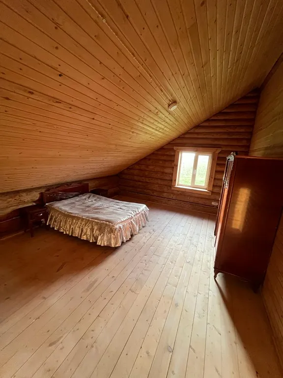 Зимний дом из бревна