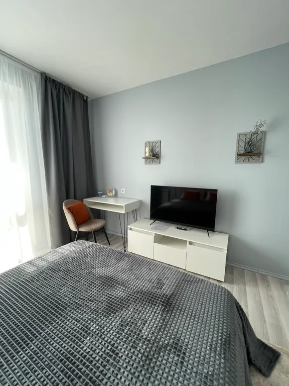 Оригинальная однокомнатная в районе аэропорта