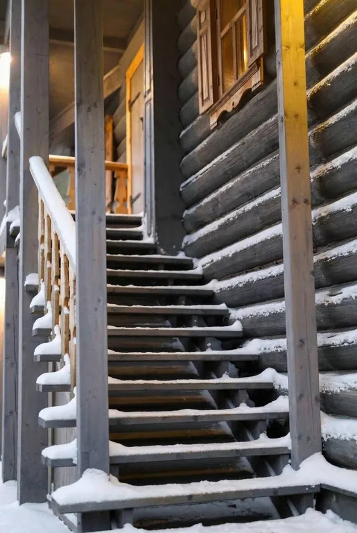 Дом ХIХ века с русской печью