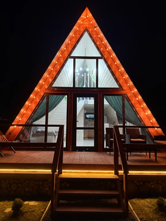 Дом 45m2 — чан, кухня, Wi-Fi