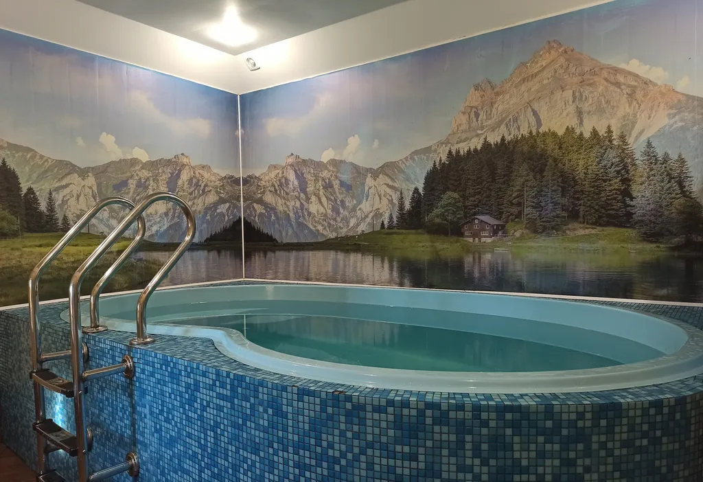 Коттедж с баней и бассейном — аренда посуточно в Петергоф