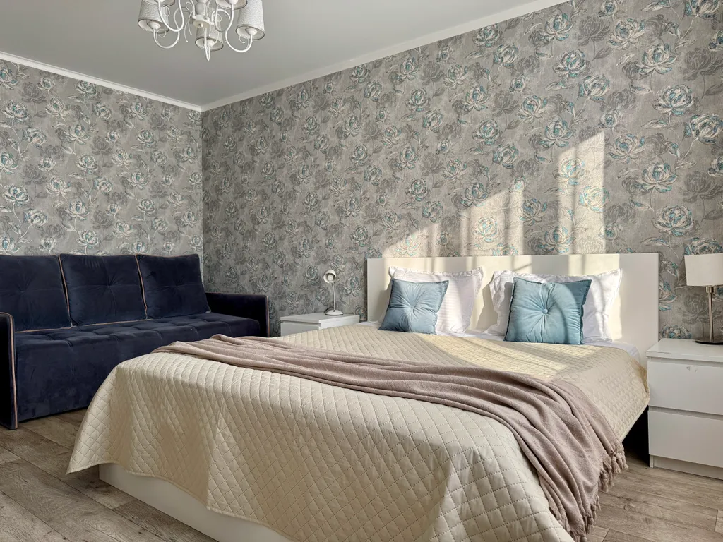 Просторная двухкомнатная квартира в новом доме