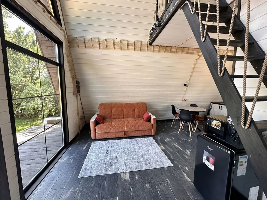 А-фрейм уютные вечepa