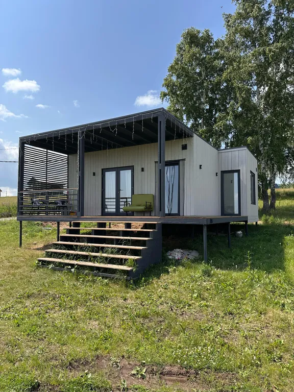 Уютный дом с панорамным видом на водохранилище