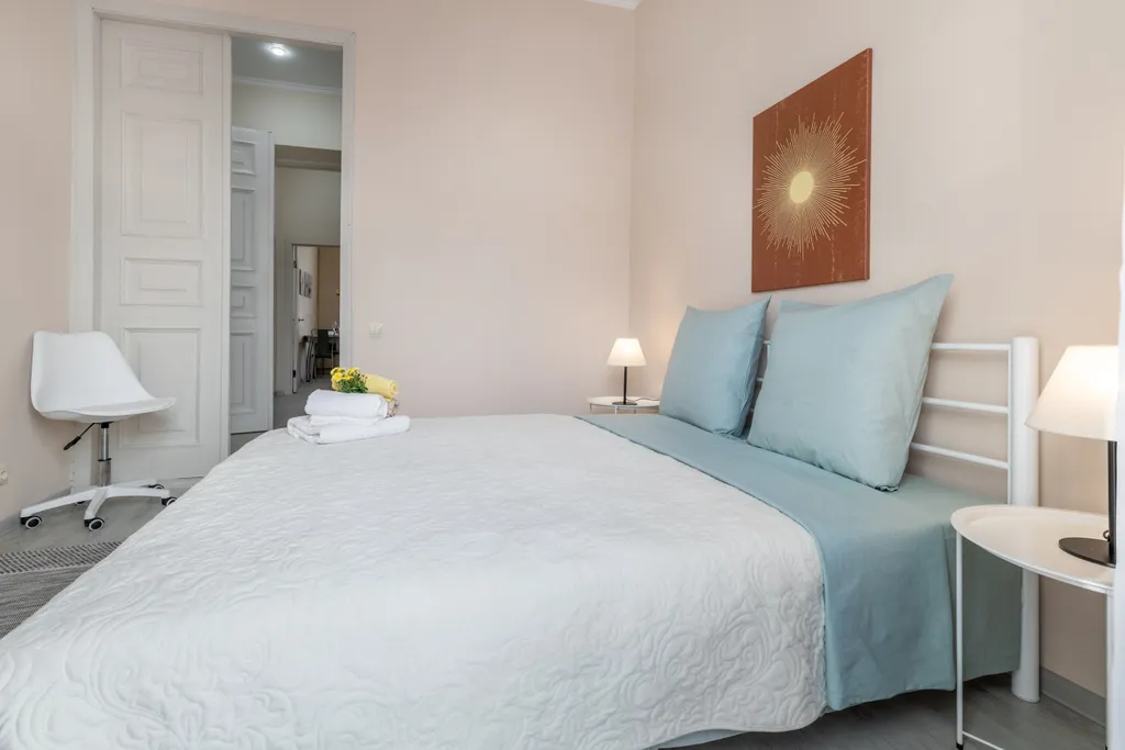 Атмосферная квартира с камином