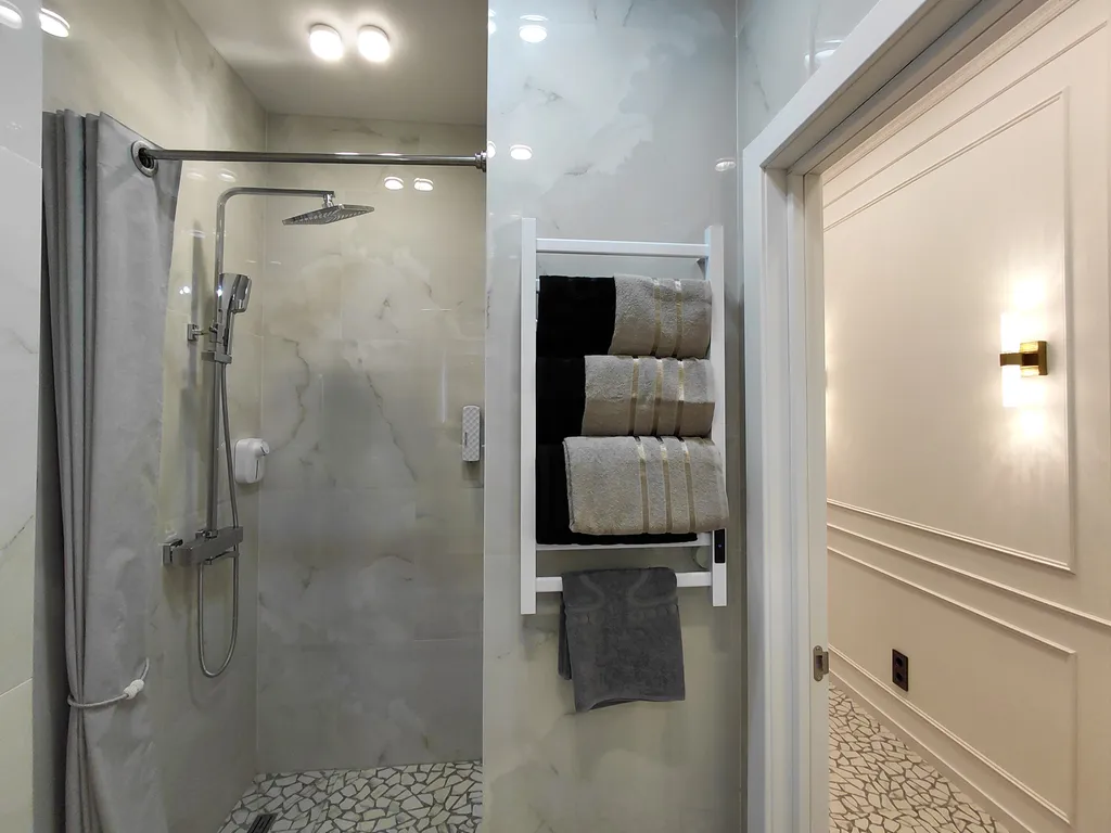 Бизнес-апартаменты PLAZA - парковка, кухня, стиральная машина, СмартТВ