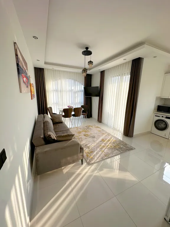 Квартира с видом на горы в 7 минутах от пляжа Клеопатра