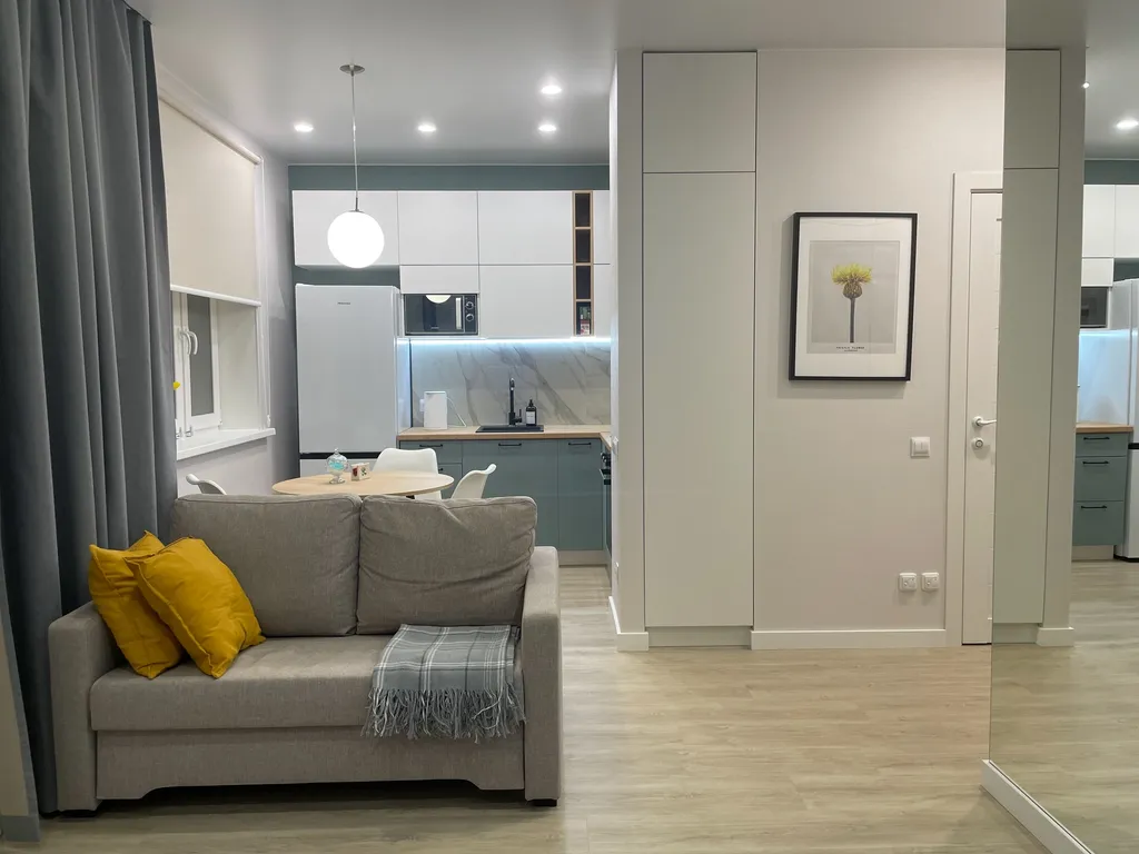 Квартира Уютная студия в новом эко-районе Петрозаводска — аренда посуточно в Петрозаводск