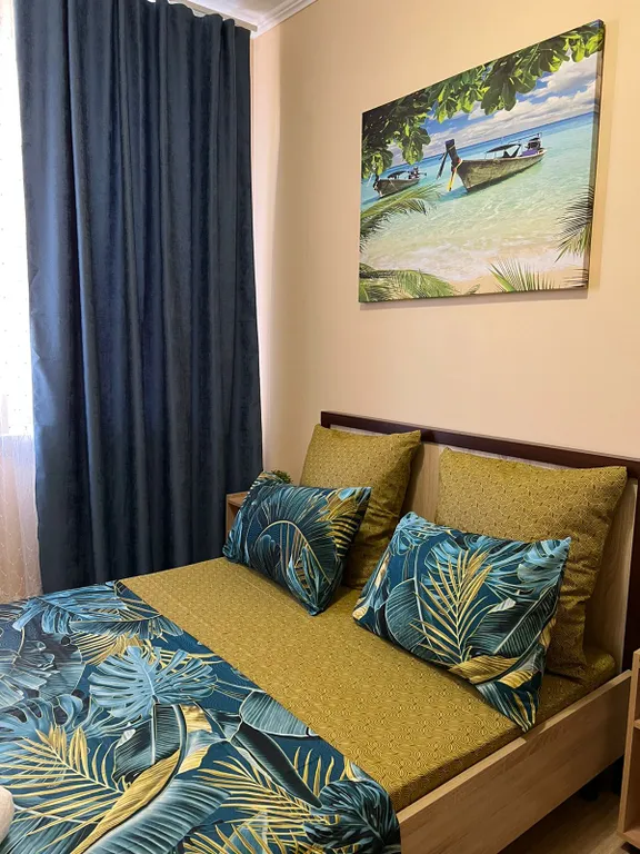 Квартира Квартира Уютный двухместный номер с одной общей кроватью — Геленджик