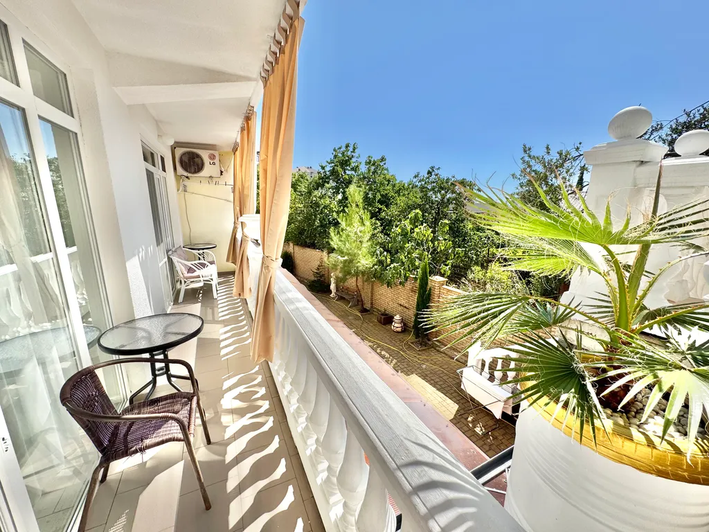 2х-к апартамент 2й-этаж с балконом в жк вилладельмар крым ялта гаспра