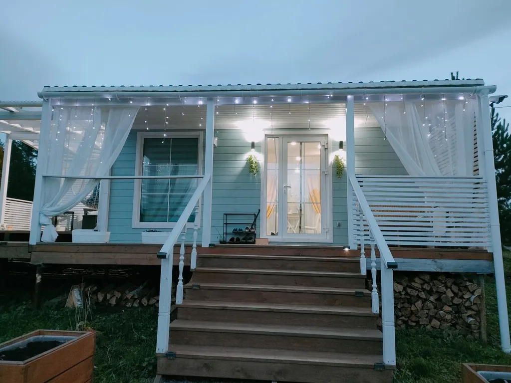 Дом 45m2 — чан, кухня, Wi-Fi