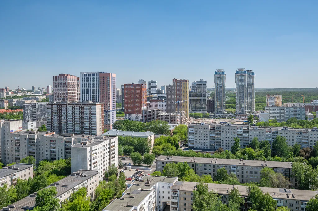 Квартира Квартира Стильная светлая студия в ЖК Студия парк — Екатеринбург