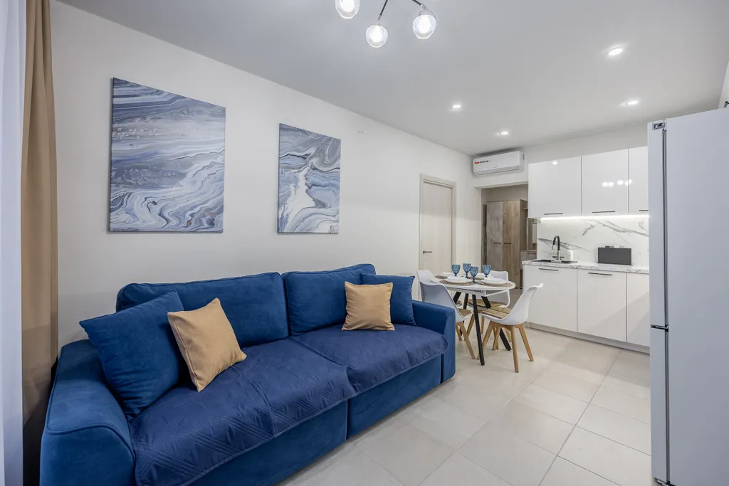 Новая дизайнерская евродвушка для работы и отдыха