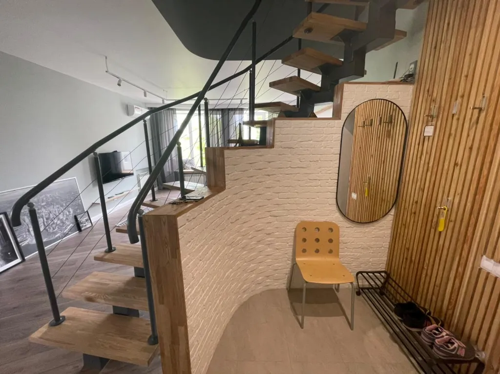 Двухуровневая квартира с панорамным видом на Казанский Кремль