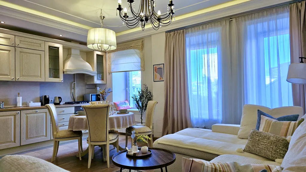 Квартира Уютная дизайнерская 2-комнатная квартира в самом центре Москвы — Москва