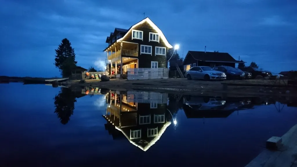 Дом для большой компании на берегу озера