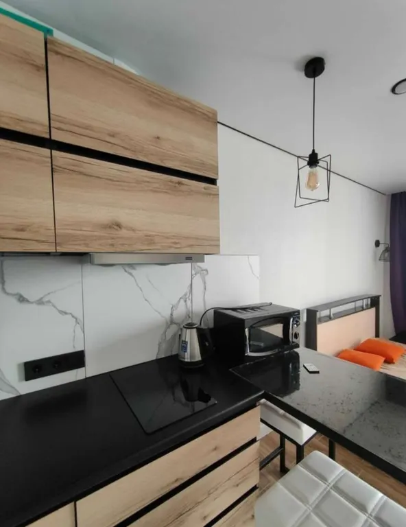 Уютная студия с красивым видом