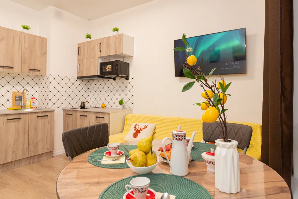 Студия для четырех гостей возле Сити мола и горячих источников