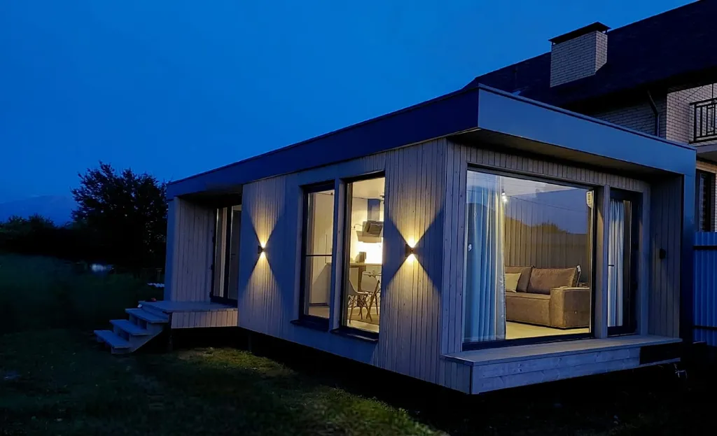 Дом с видом на горы