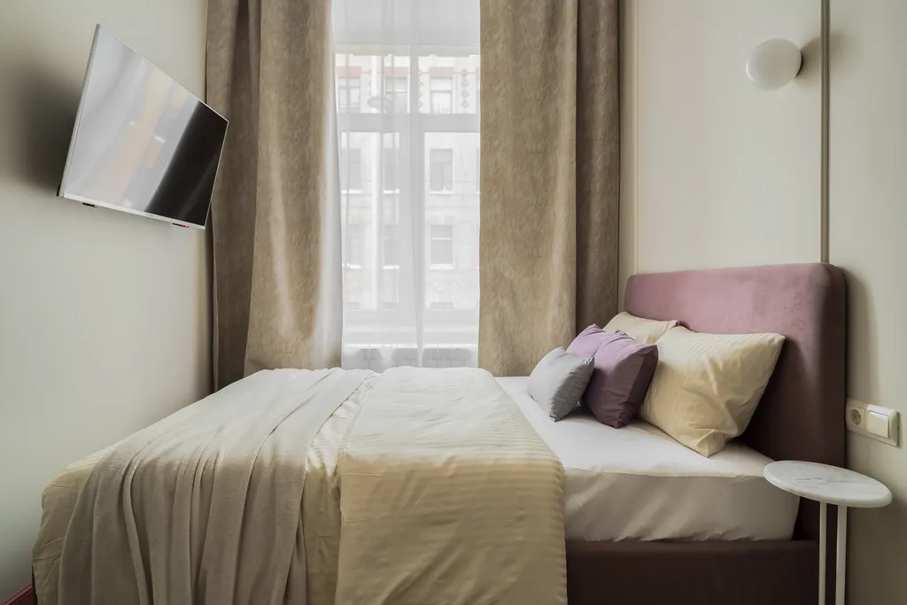 Квартира Квартира Уютная студия с кондиционером — Санкт-Петербург