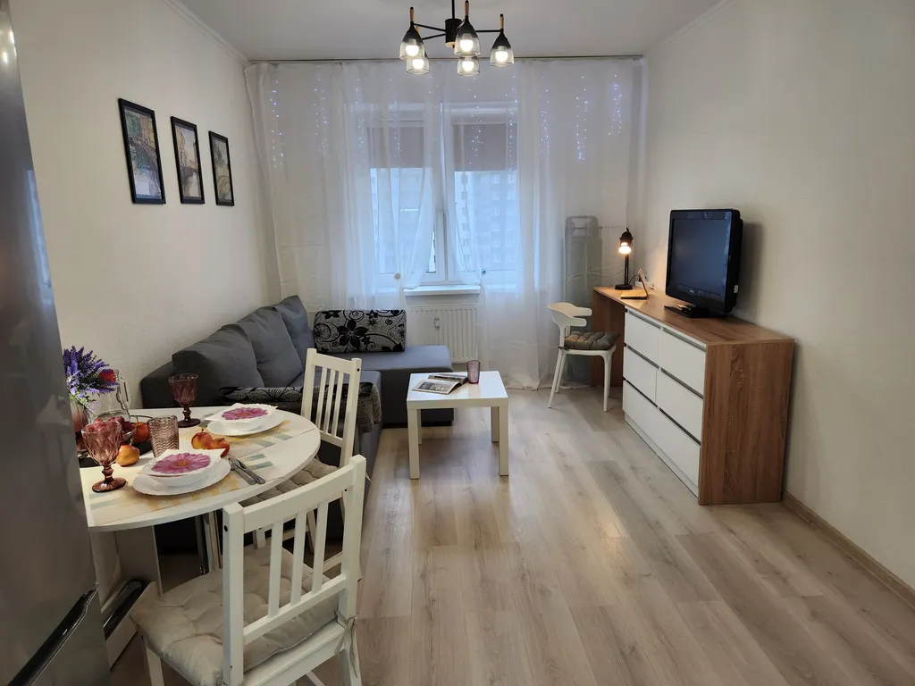 Уютная однокомнатная квартира для гостей на юге города