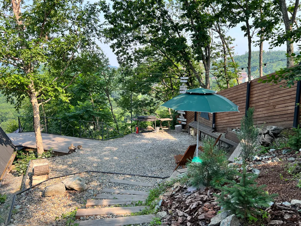 Уютный дом A-frame