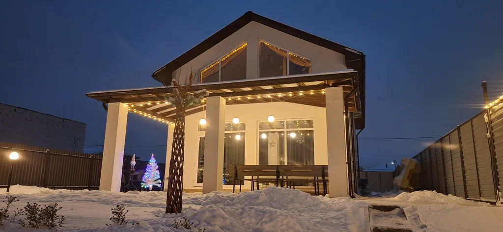 Дом Мечта на берегу на озере с собственным пляжем и сауной в доме