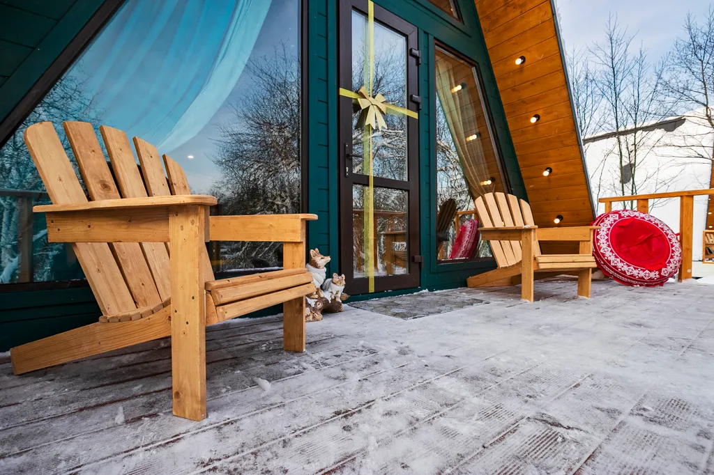 Дом для отдыха River 3 (банный чан, мангальная зона)