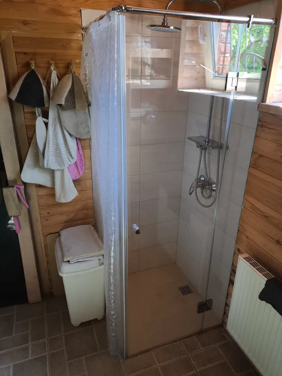 Уютный дом возле моря с баней и зоной барбекю