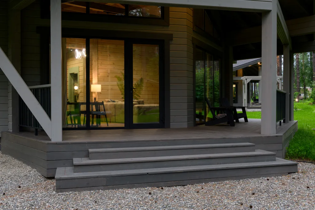 Новый шале в горах Алтая