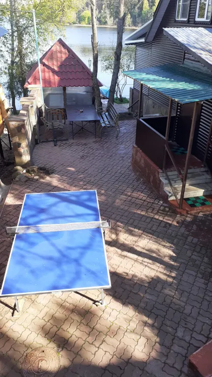 Дом с русской баней на берегу озера Селигер