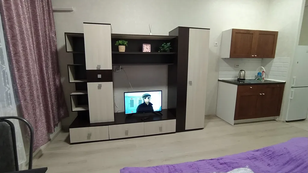 Уютная студия с видом на парк