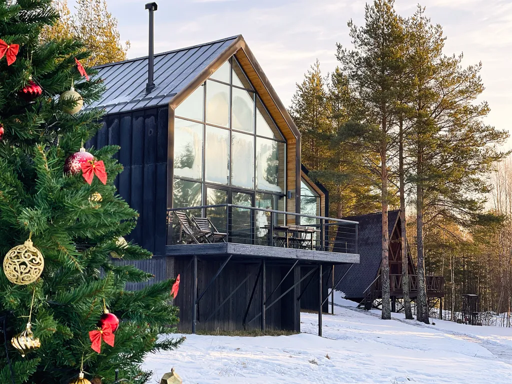 Коттедж Большой загородный дом — аренда посуточно в Сяпся
