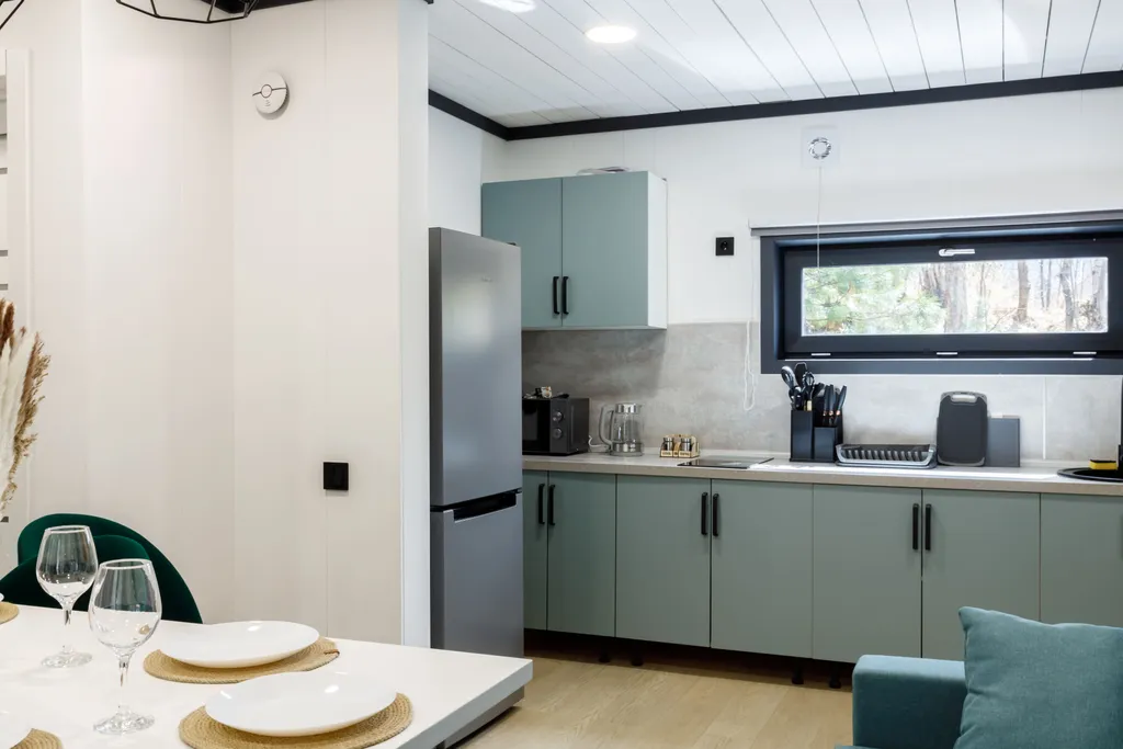 Уютный четырехмодульный дом Горняк с видом на Байкал