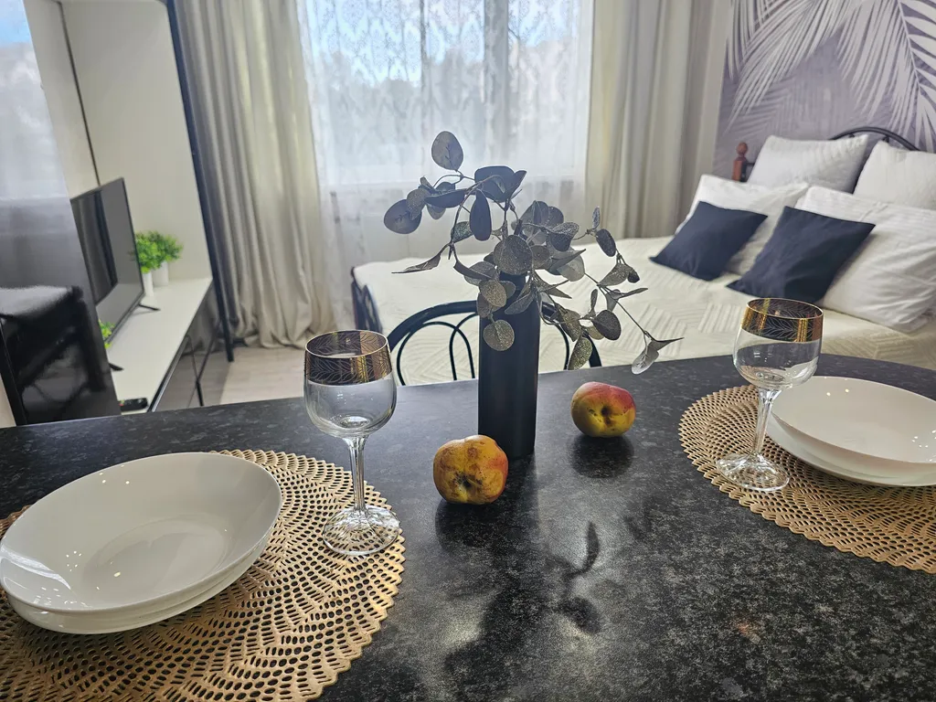 Уютная студия для двух гостей