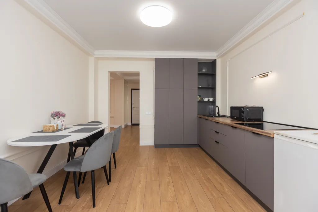 Видовая квартира на 25 этаже в центре города