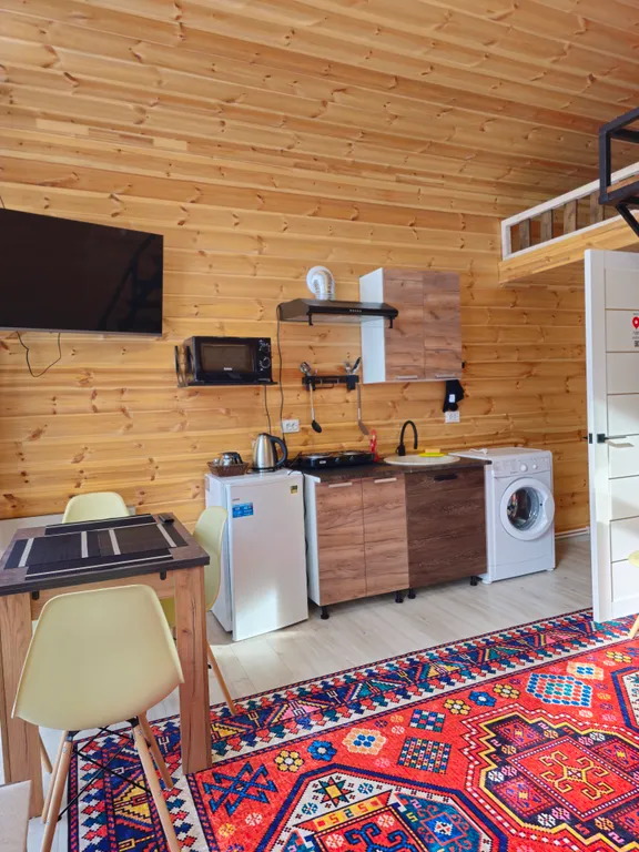 Барнхаус в хвойном лесу