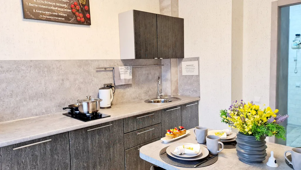 Просторная двухкомнатная квартира рядом с аквапарком