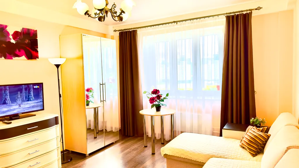 Уютная квартира с отличным видом на город