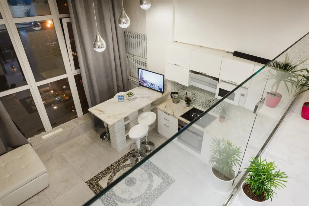 Квартира Квартира Просторный лофт с сауной и джакузи в центре — Москва