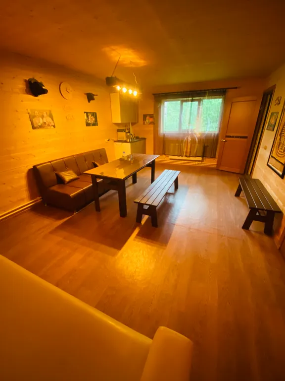 Домик с русской баней на дровах + сибирский банный чан