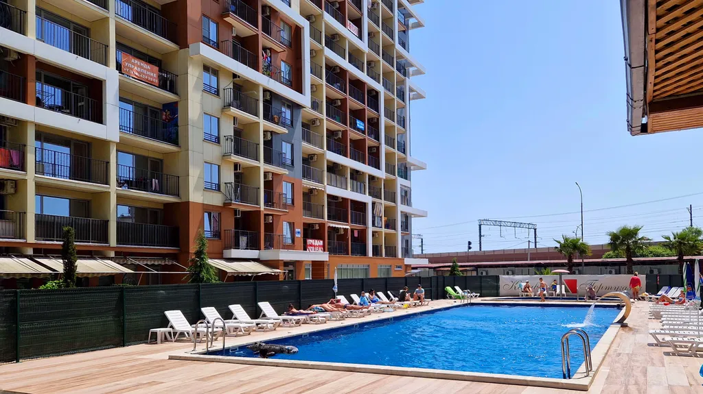 Новая двухкомнатная квартира у моря